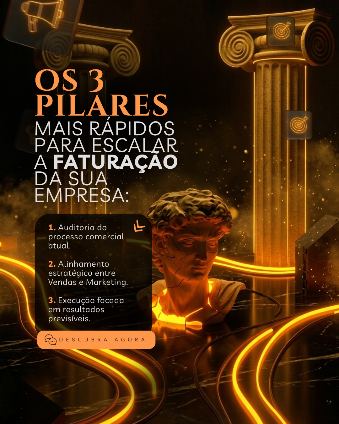 Arte de portfólio para comunicação financeira